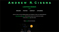 Desktop Screenshot of andrewcissna.com