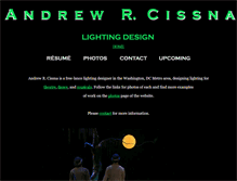 Tablet Screenshot of andrewcissna.com